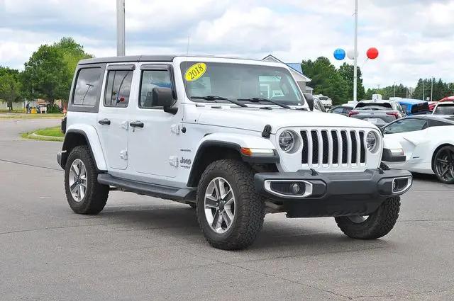 2018 Jeep Wrangler Unlimited Sahara 4x4 for sale in Milan, MI