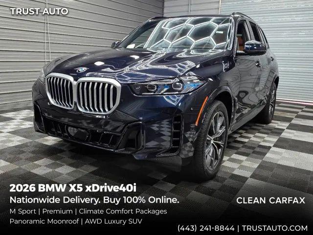 2026 BMW X5 xDrive40i for sale in Sykesville, MD