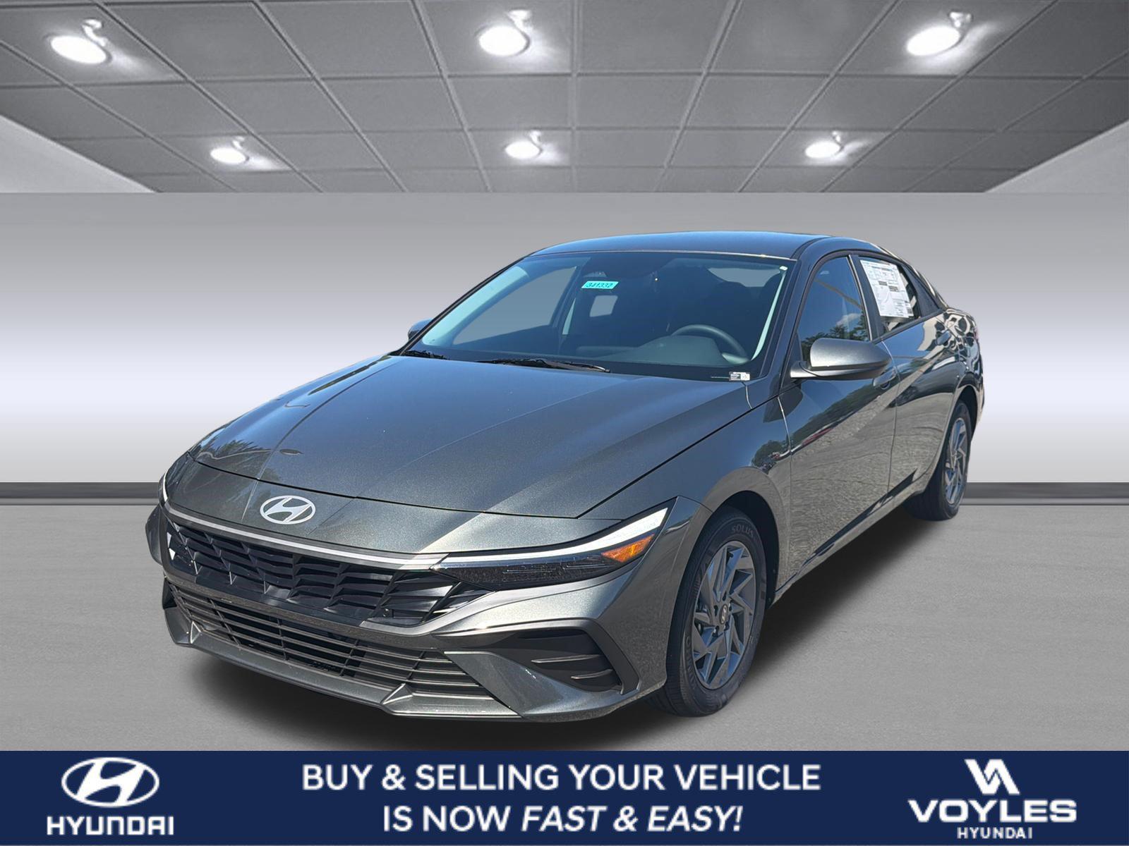 2026 Hyundai Elantra Hybrid Blue