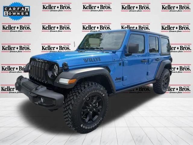 2022 Jeep Wrangler Unlimited Willys 4x4 2022 Jeep Wrangler Unlimited Willys 4x4
