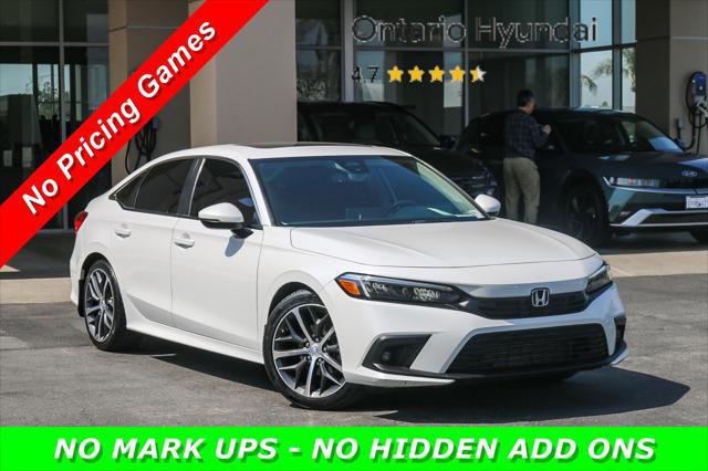 2022 Honda Civic Touring for sale in ONTARIO, CA