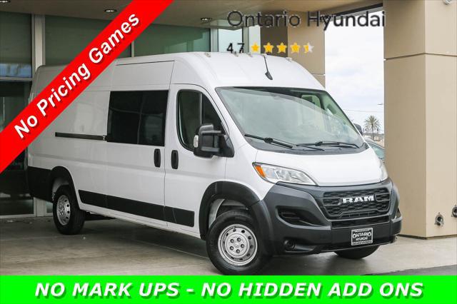 2023 Ram ProMaster Cargo Van High Roof 159" WB EXT for sale in ONTARIO, CA