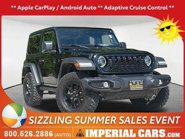 2025 Jeep Wrangler 2-Door Willys 4x4 for sale in Mendon, MA