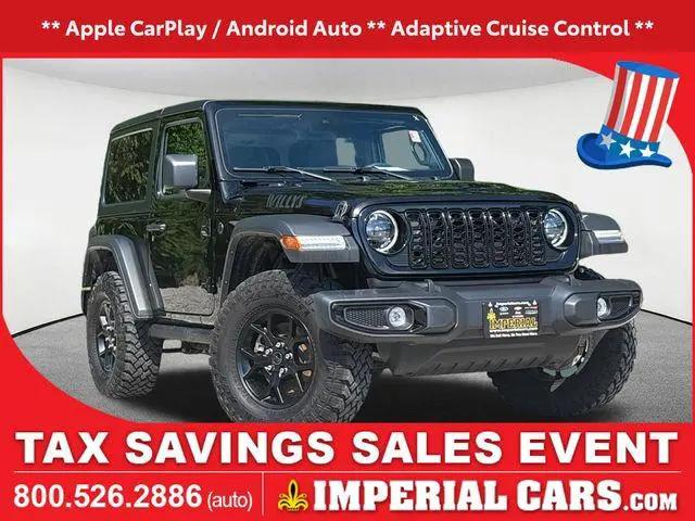 2025 Jeep Wrangler 2-Door Willys 4x4 for sale in Mendon, MA