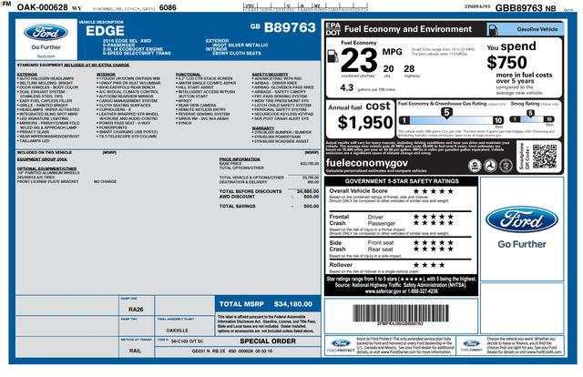 2016 Ford Edge SEL