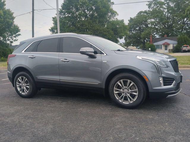 Gray (Satin Steel Metallic) 2020 Cadillac XT5 SUV / Crossover Four-Wheel Drive 9-Speed Automatic