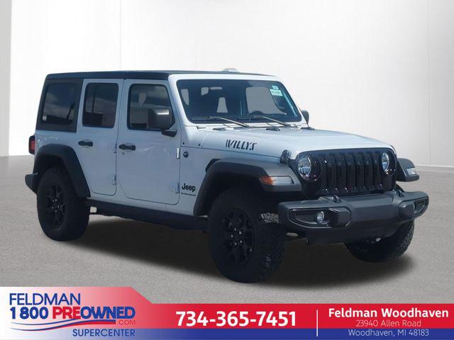 2023 Jeep Wrangler 4-Door Willys Sport 4x4 for sale in Woodhaven, MI