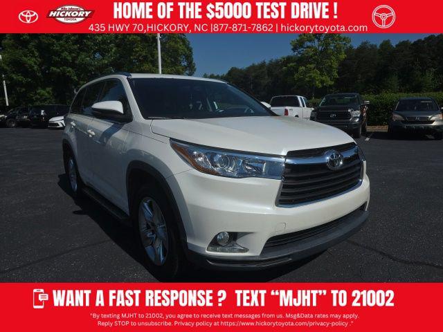 2014 Toyota Highlander Limited V6 for sale in Hickory, NC