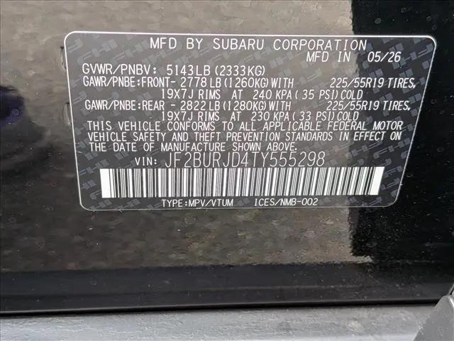 2026 Subaru Outback Touring XT