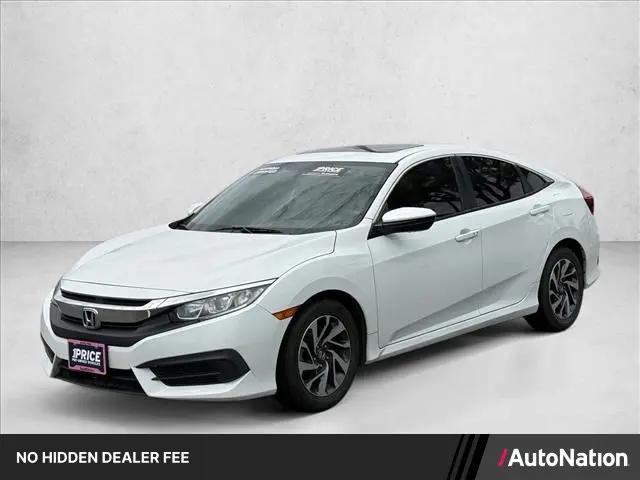 2016 Honda Civic EX for sale in Valencia, CA