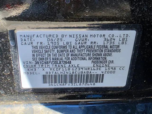 2025 Nissan Versa 1.6 SR
