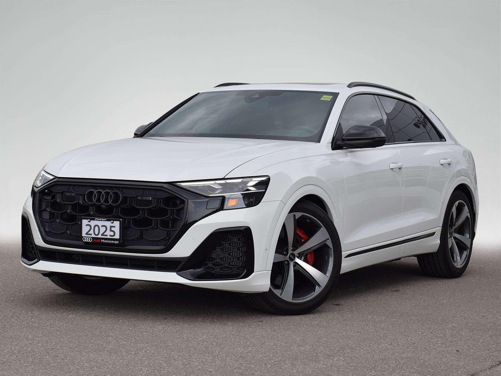 Carrara White 2025 Audi SQ8 SUV / Crossover All-Wheel Drive Automatic