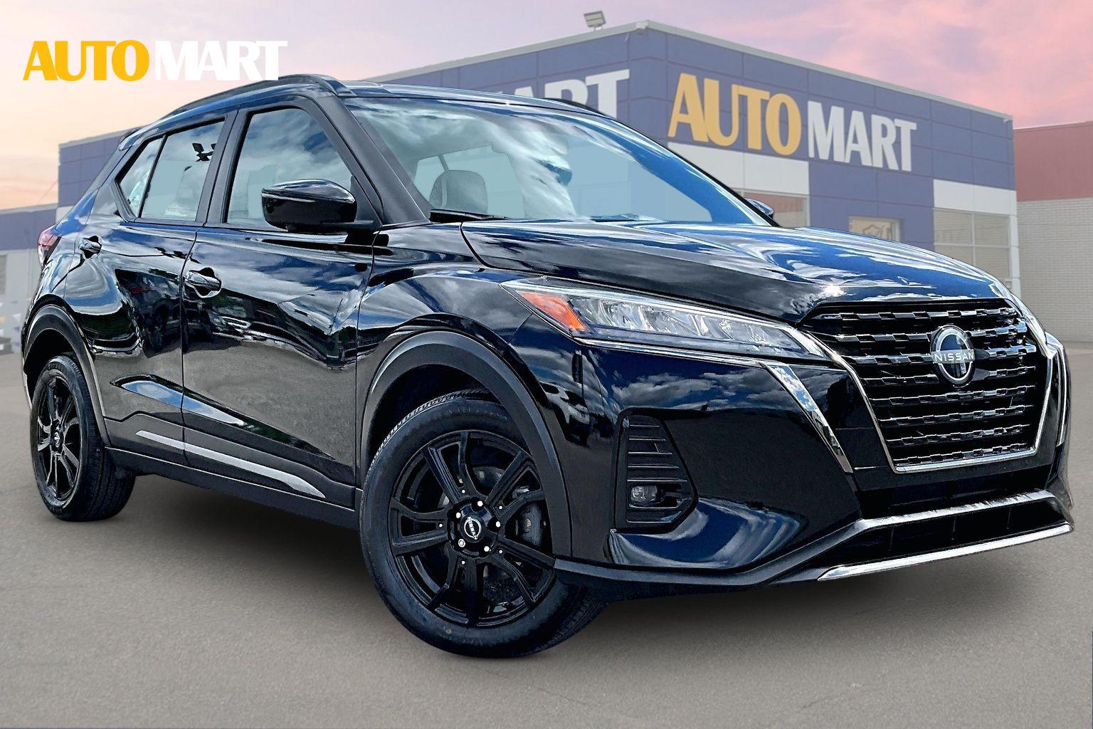 Super Black 2024 Nissan Kicks SR FWD SUV / Crossover Front-Wheel Drive Automatic