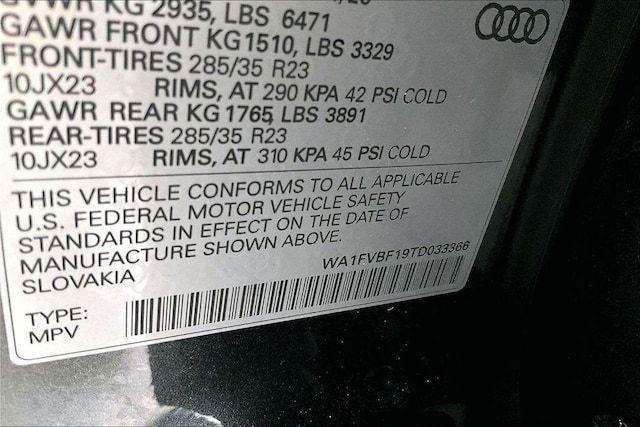 2026 Audi Q8 Prestige Plus 55 TFSI quattro Tiptronic