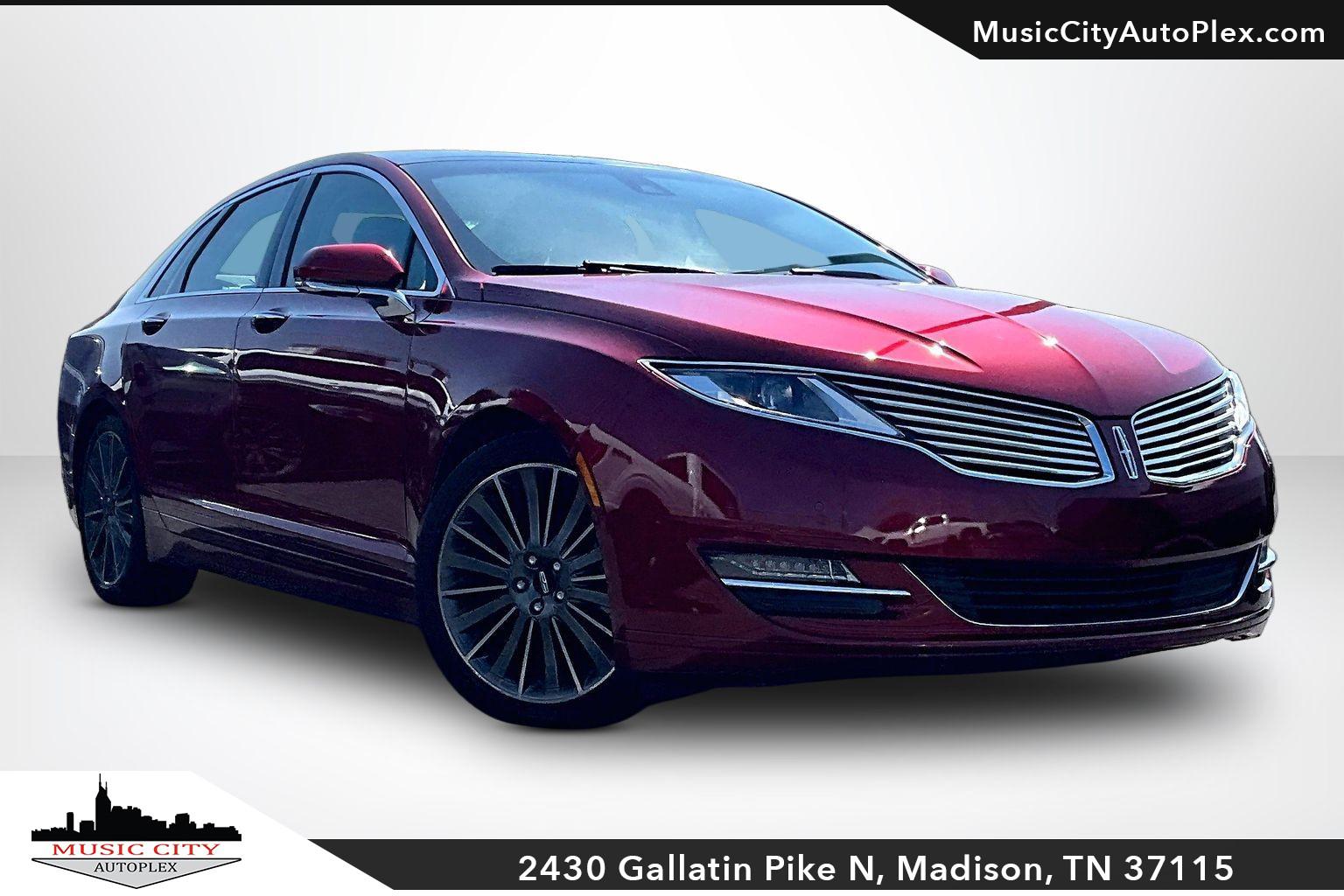 RUBY RED TINTED CLEARCOAT 2014 Lincoln MKZ AWD Sedan All-Wheel Drive Automatic