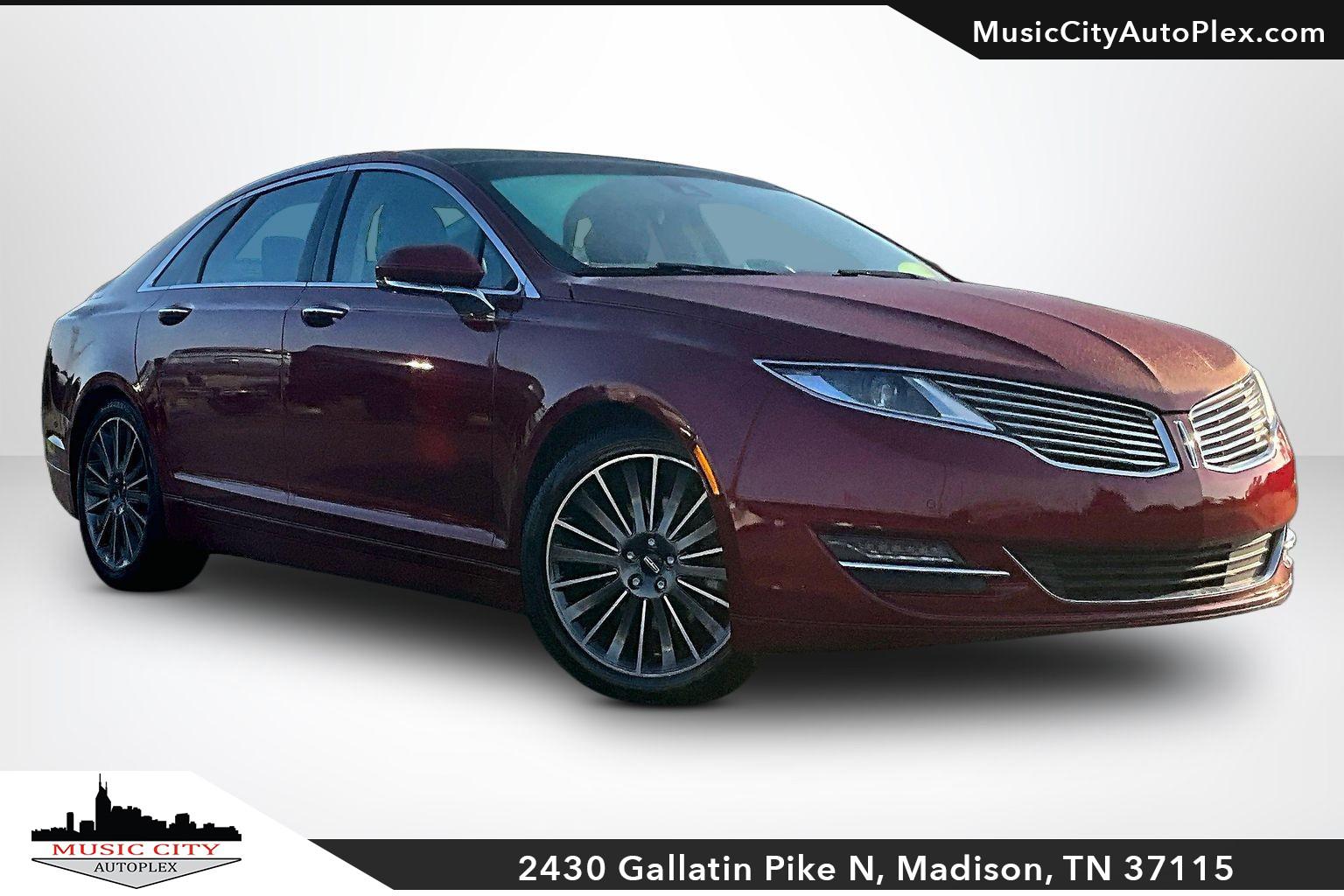 RUBY RED TINTED CLEARCOAT 2014 Lincoln MKZ AWD Sedan All-Wheel Drive Automatic
