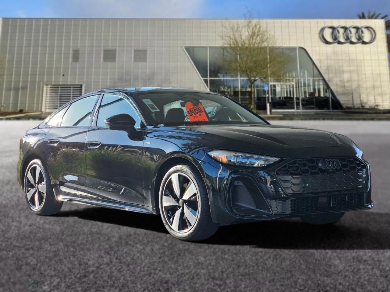 Mythos Black metallic 2026 Audi A5 Sedan All-Wheel Drive Automatic