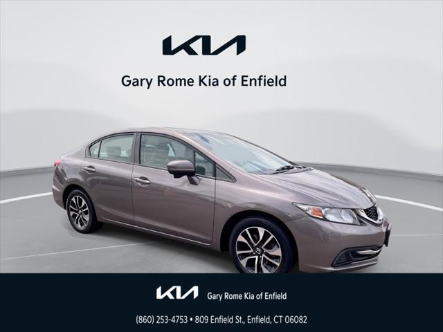 2014 Honda Civic EX for sale in Enfield, CT