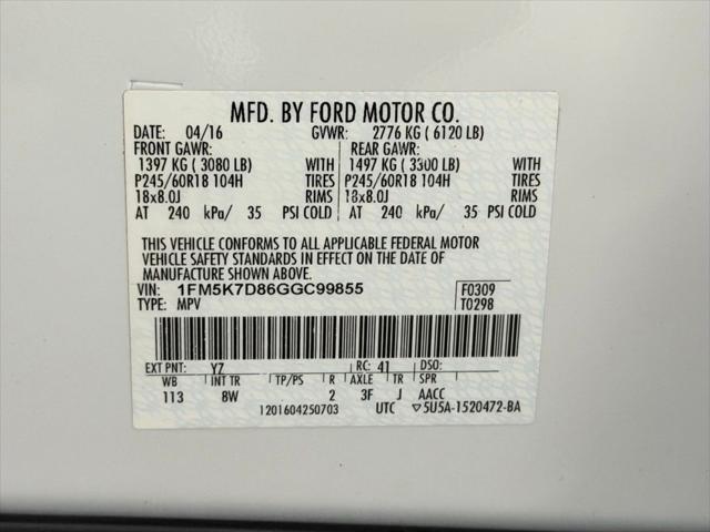 2016 Ford Explorer XLT