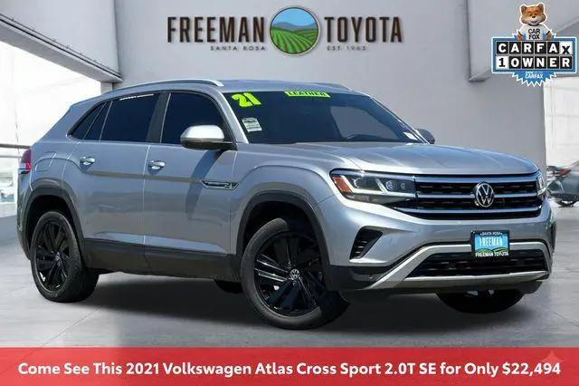 2021 Volkswagen Atlas Cross Sport 2.0T SE w/Technology for sale in Santa Rosa, CA
