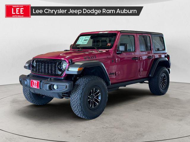 2026 Jeep Wrangler 4-Door Willys 4x4 for sale in Auburn, ME