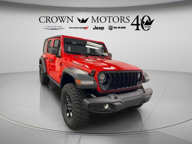 2026 Jeep Wrangler 4-Door Willys 4x4 for sale in Holland, MI