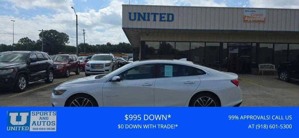 2016 Chevrolet Malibu Premier for sale in Muskogee, OK