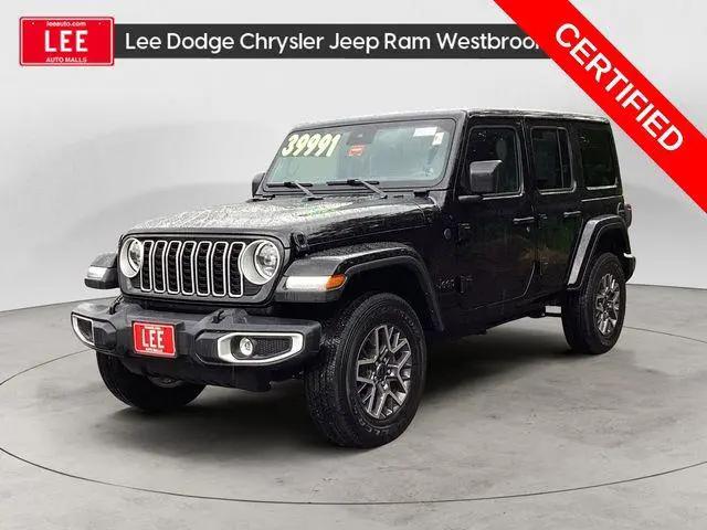 2025 Jeep Wrangler 4-Door Sahara 4x4 for sale in Westbrook, ME