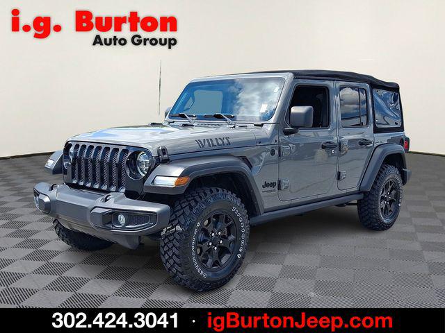 2022 Jeep Wrangler Unlimited Willys 4x4 2022 Jeep Wrangler Unlimited Willys 4x4