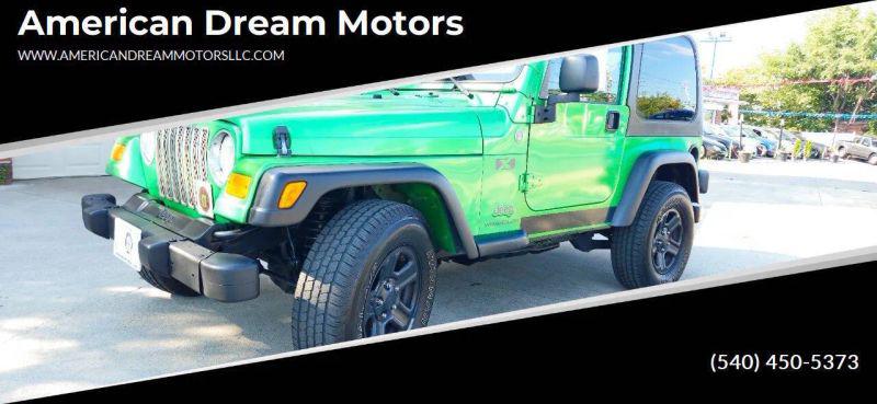 2005 Jeep Wrangler X for sale in Winchester, VA