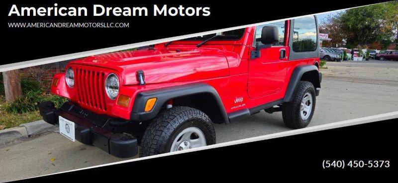 2003 Jeep Wrangler Sport for sale in Winchester, VA