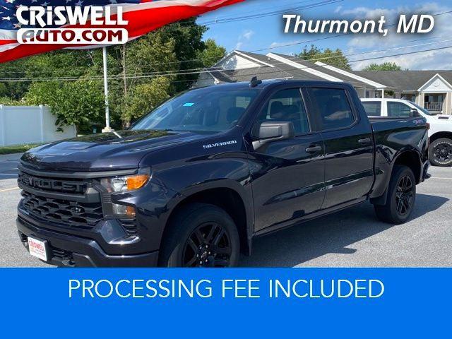 2023 Chevrolet Silverado 1500 4WD Crew Cab Short Bed Custom 2023 Chevrolet Silverado 1500 4WD Crew Cab Short Bed Custom