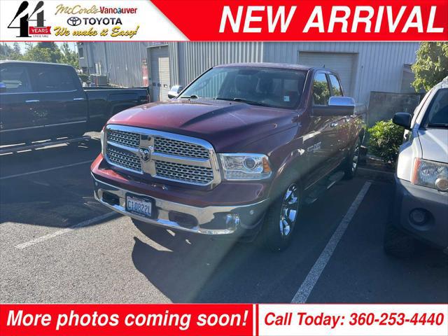 2017 Ram 1500 Laramie Quad Cab 4x4 6'4" Box for sale in Vancouver, WA