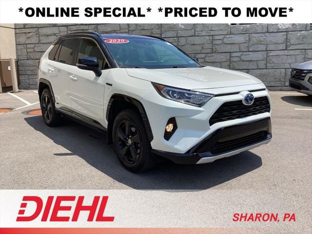 2020 Toyota RAV4 Hybrid XSE for sale in SHARON, PA