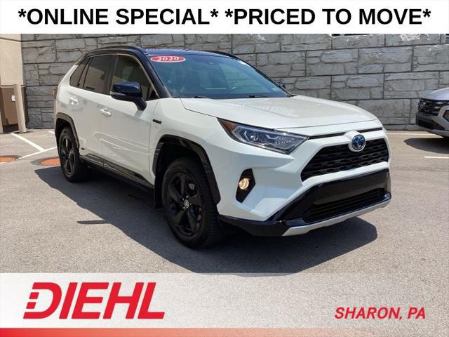 2020 Toyota RAV4 Hybrid XSE for sale in SHARON, PA