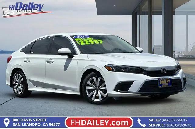 2022 Honda Civic LX for sale in San Leandro, CA