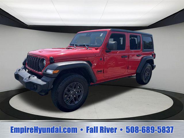 2024 Jeep Wrangler 4-Door Sport S 4x4 for sale in FALL RIVER, MA