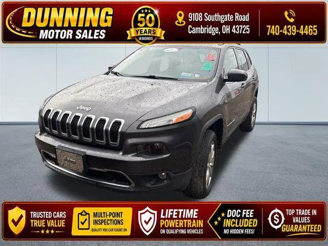 2014 Jeep Cherokee Limited for sale near Cambridge, OH