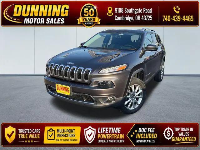 2014 Jeep Cherokee Limited for sale near Cambridge, OH
