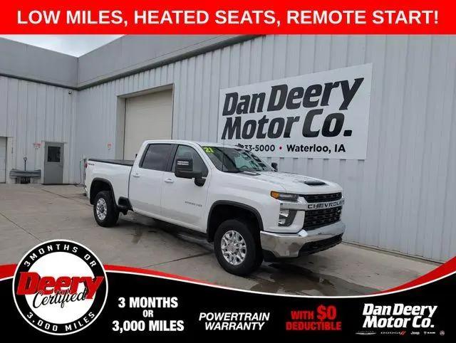 2021 Chevrolet Silverado 2500HD 4WD Crew Cab Standard Bed LT for sale in Waterloo, IA