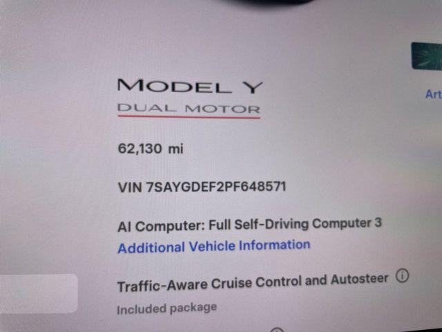 2023 Tesla Model Y Performance Dual Motor All-Wheel Drive