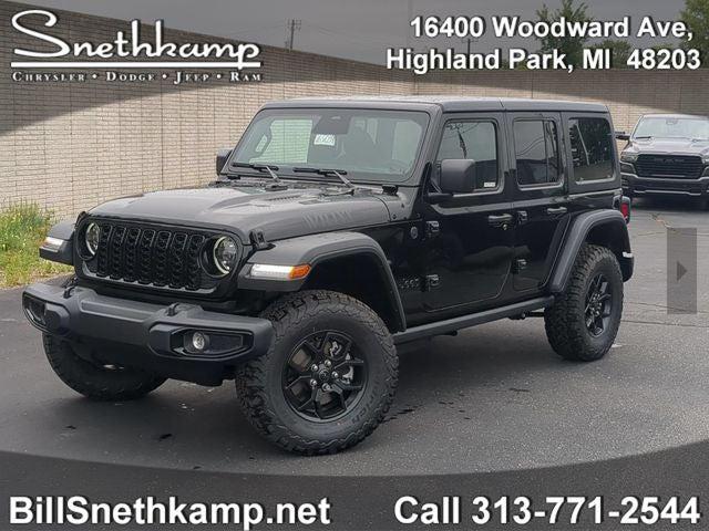 2026 Jeep Wrangler WRANGLER 4-DOOR WILLYS 2026 Jeep Wrangler WRANGLER 4-DOOR WILLYS