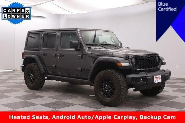 2024 Jeep Wrangler 4-Door Willys 4x4 for sale in Granger, IA