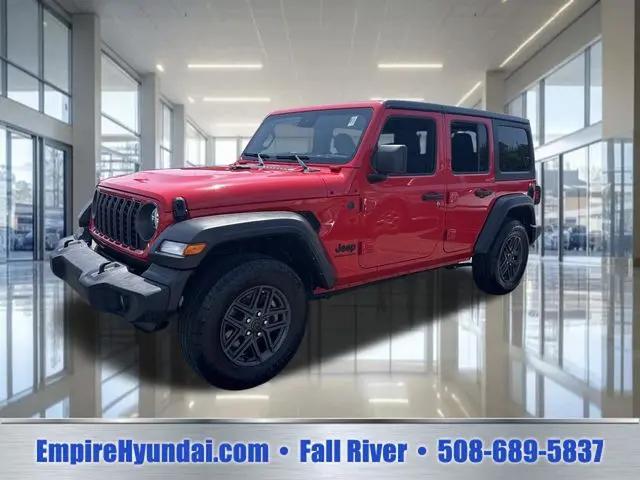 2024 Jeep Wrangler 4-Door Sport S 4x4 for sale in Fall River, MA