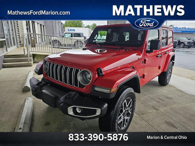 2025 Jeep Wrangler 4-Door Sahara 4x4 for sale in Marion, OH