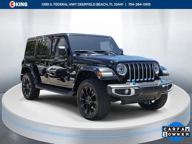 2022 Jeep Wrangler 4xe Unlimited Sahara 4x4 for sale in Deerfield Beach, FL