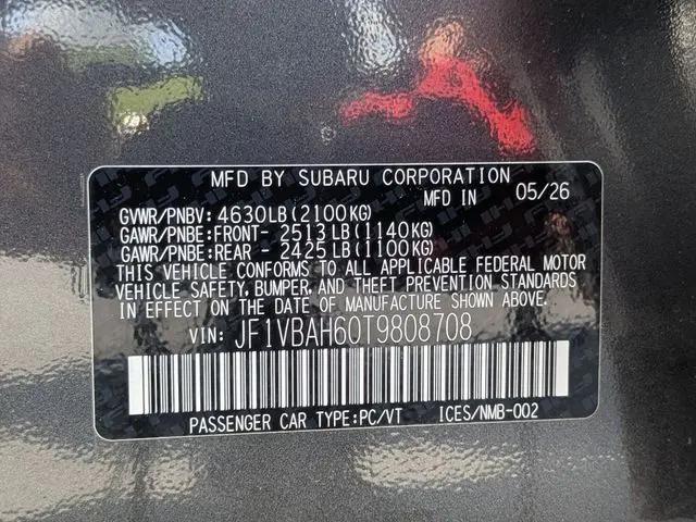 2026 Subaru WRX Premium