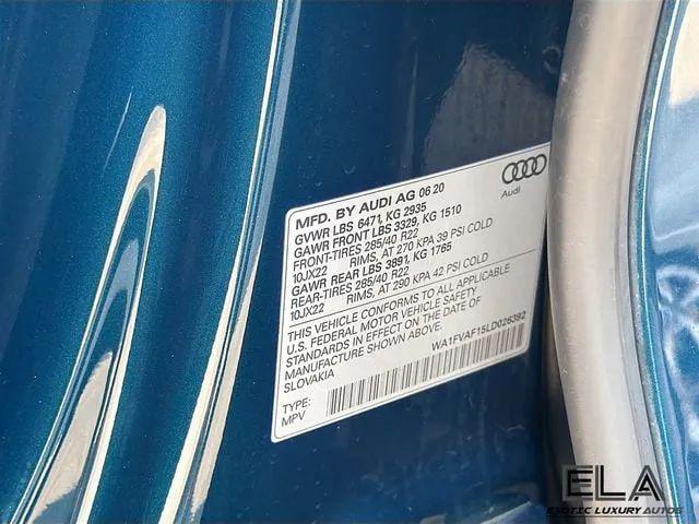 2020 Audi Q8 Prestige 55 TFSI quattro Tiptronic