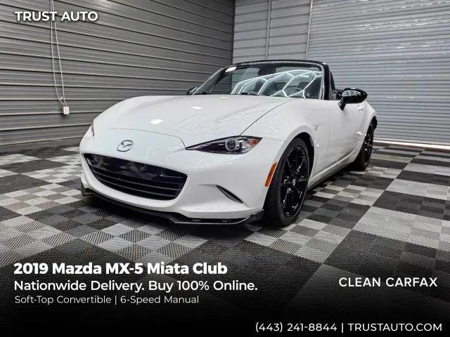 2019 Mazda MX-5 Club for sale in Sykesville, MD