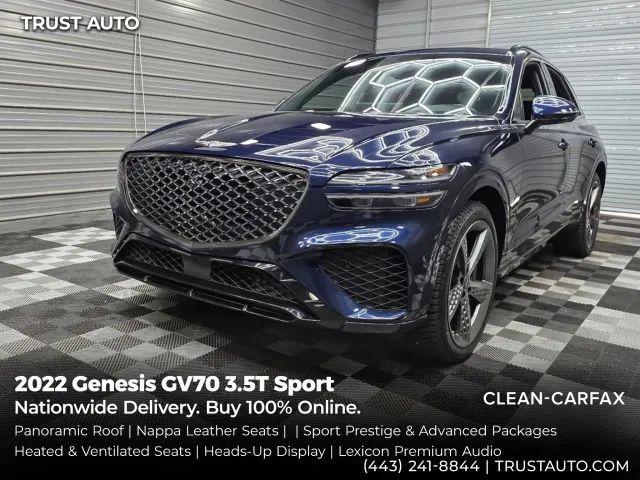 2022 Genesis GV70 3.5T AWD Sport for sale in Sykesville, MD